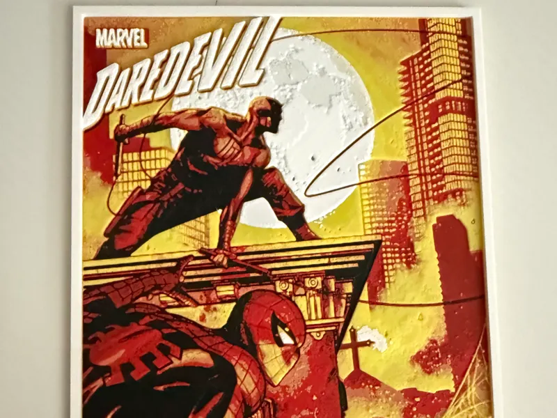 Daredevil & Spider-Man Hueforge