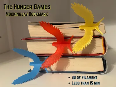 Hunger Games Mockingjay Bookmark