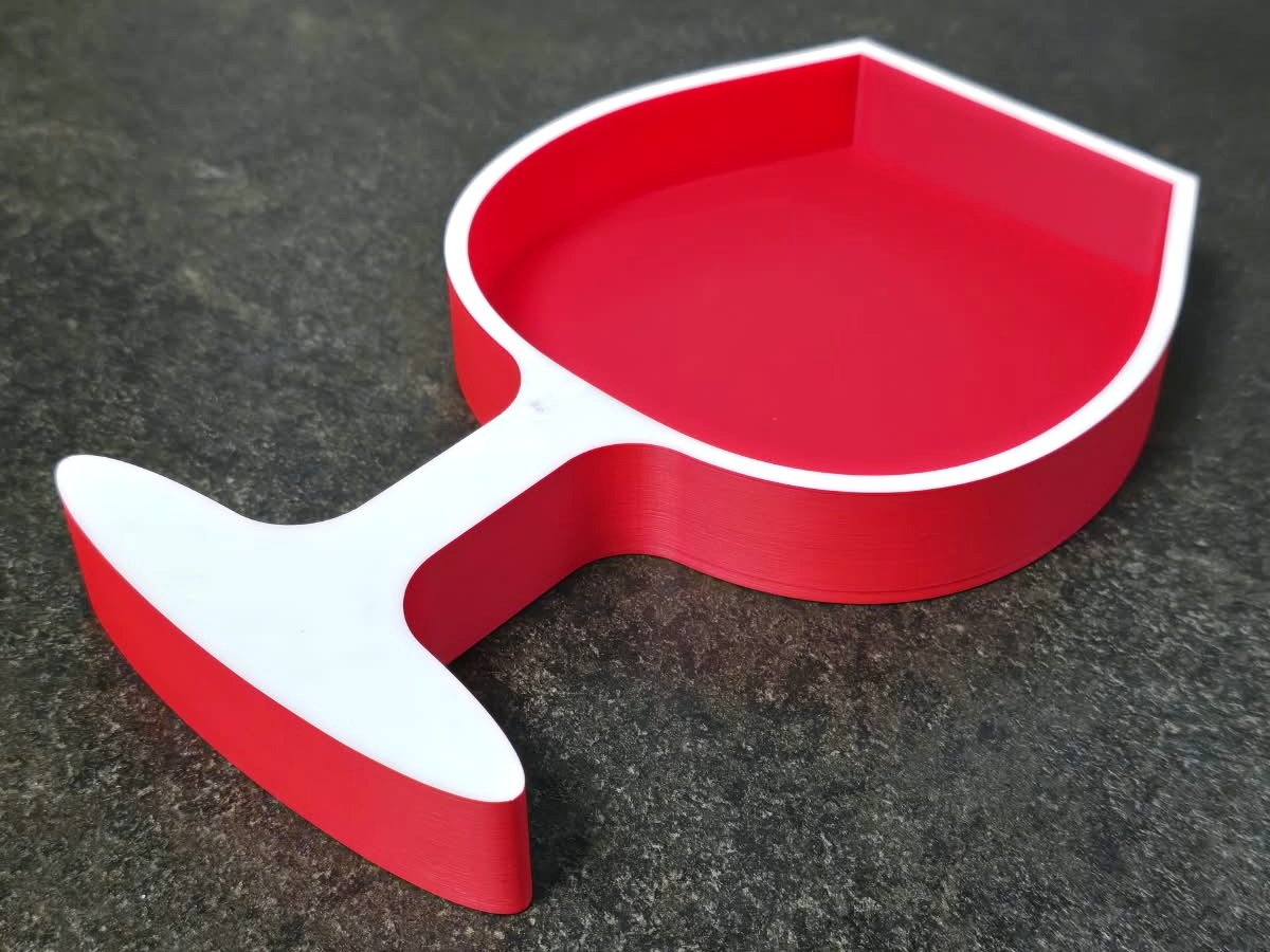 Party Paddle • Wine Glass Tray, Catch-All & Decor - 1