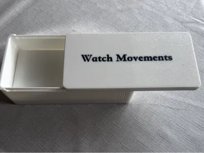 Watch Movement Tray Storage Box