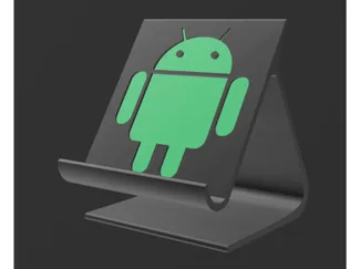 Android Phone Stand– Sleek, Functional, and Iconic