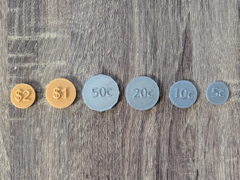 Australian Toy Coins