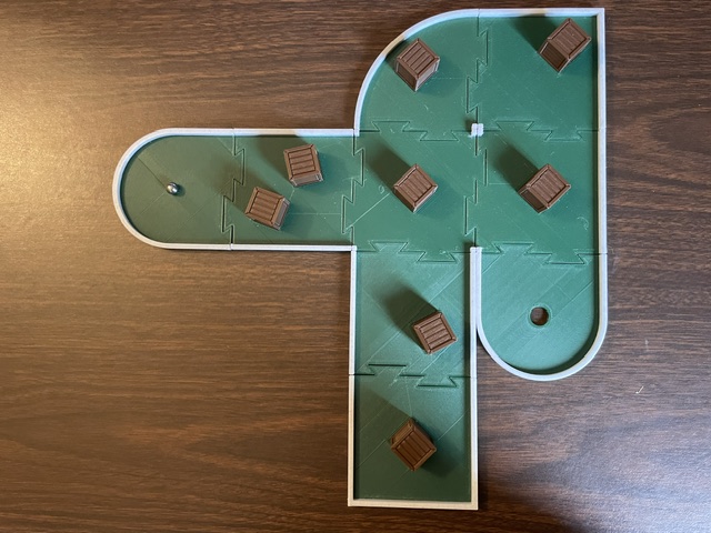 Miniatura 2 do modelo 3D Interchangeable Mini Golf Box Set (set 2)