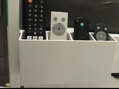 4-Slot Remote Control Holder for Bed