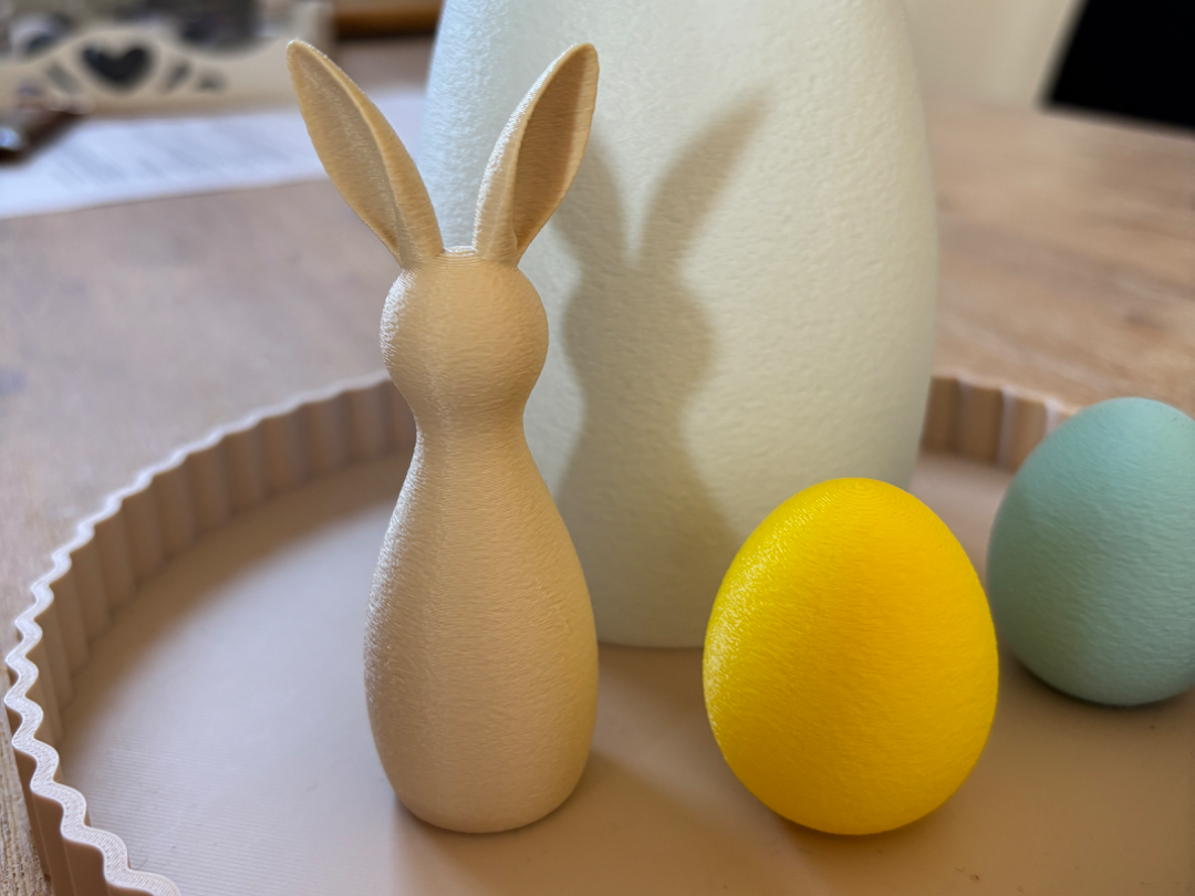 Dekorativer Osterhase Osterdeko