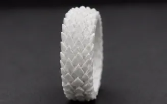 Adorno temático: 龙鳞赤环|Dragon‑Scale Scarlet Hoop — vista de referencia 3