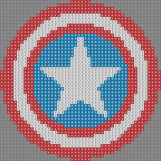 Pixel Puzzle Captain America Shield