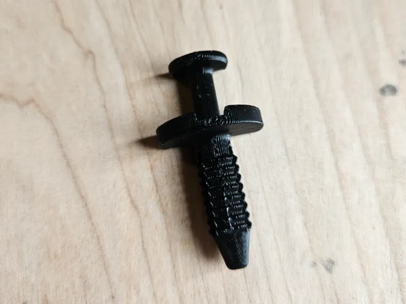 8mm Car fender clip 