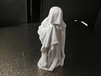 Medieval Mourner Monk