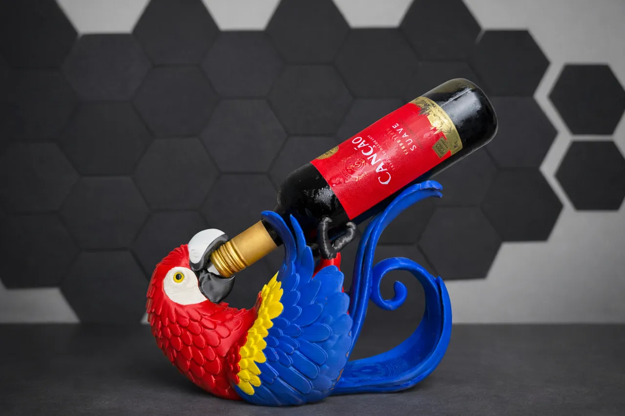 Macaw Wine Holder view 4