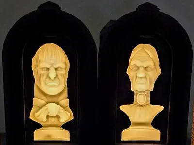 HM Following Busts (Frame and lightbox only)