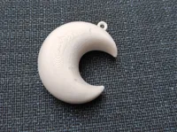 Pendentif lune - Charme croissant mignon — photo 2
