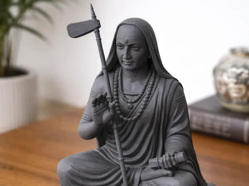 Adi Shankaracharya Sitting Statue