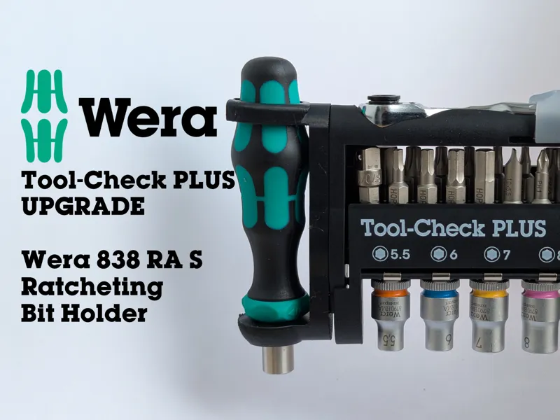WERA Tool-Check Plus Upgrade - 838 RA-S Holder