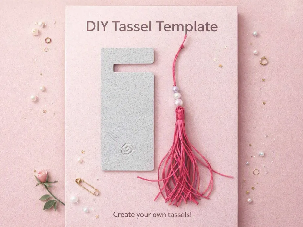 Accesorio de taller: Tassel Maker Tool. Referencia del modelo original.