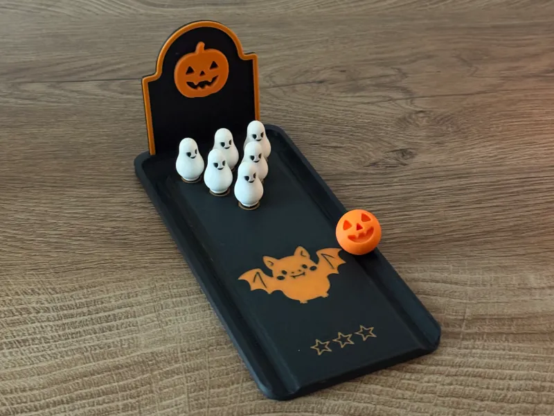 Mini Ghost Bowling - Halloween Edition