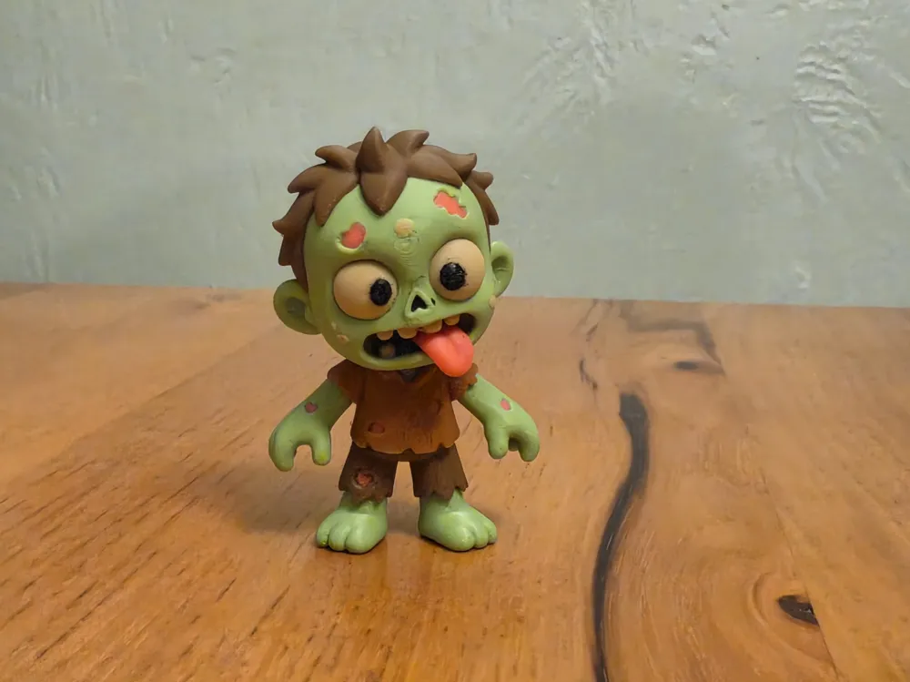 Articulated Cartoon Zombie – Flexi Figure - Free 3D Print Model ...