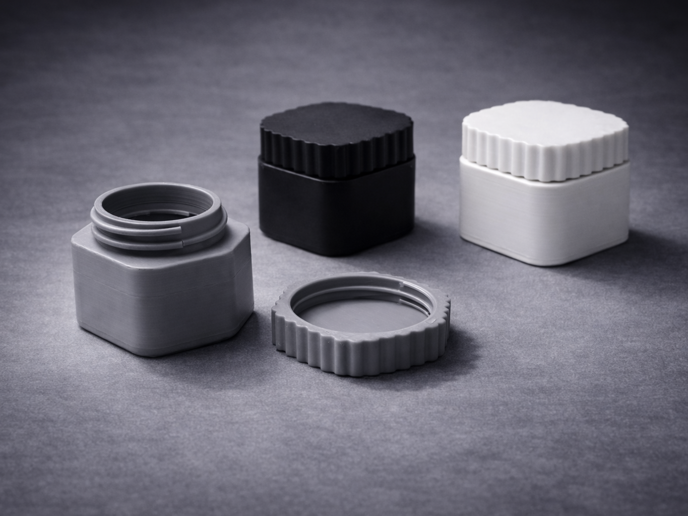 Mini Travel Container – Minimal Compact Jar