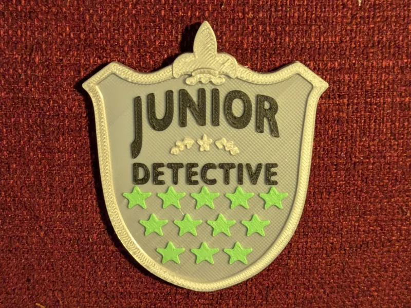 Nancy Drew Junior Detective Badge