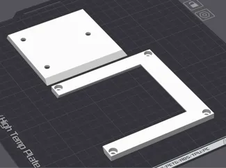 6mm flat 100x100 VESA Mount