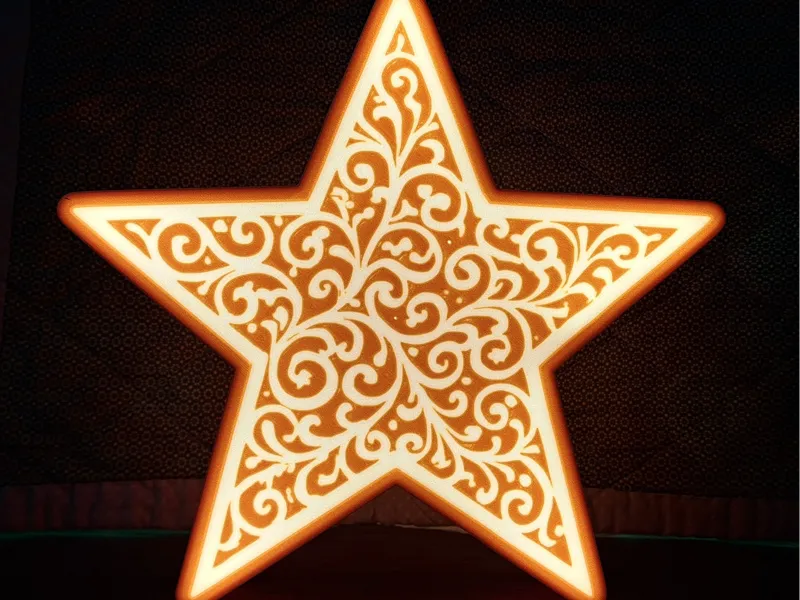 Filigree Star Lightbox