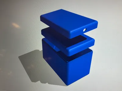 Derek's Box- Simple box to store an RC car in
