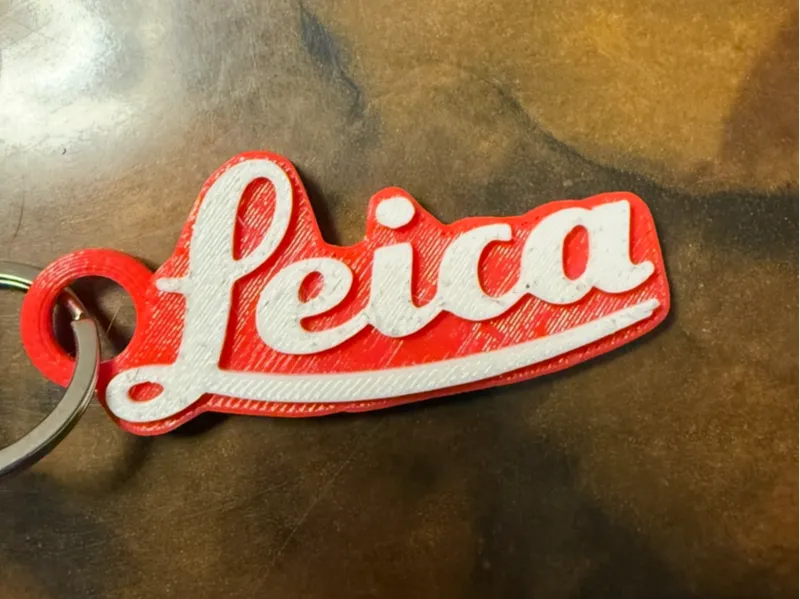 Leica Logo Key Chain