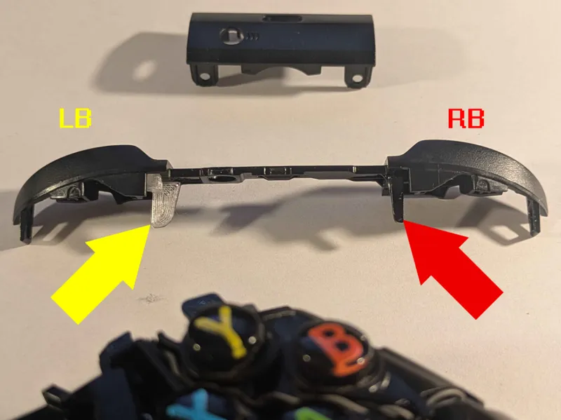 Xbox Series controller LB LR Bumpers (no glue)