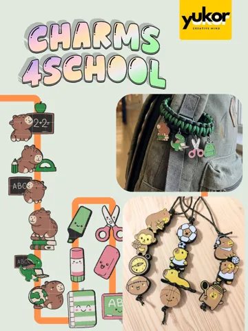 Accesorio para boquillas: Charms for kids school backpack — vista de referencia 2