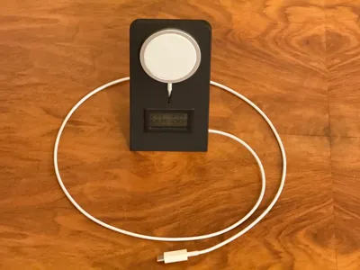 Universal iPhone Standby Stand w/ Temp & Humidity