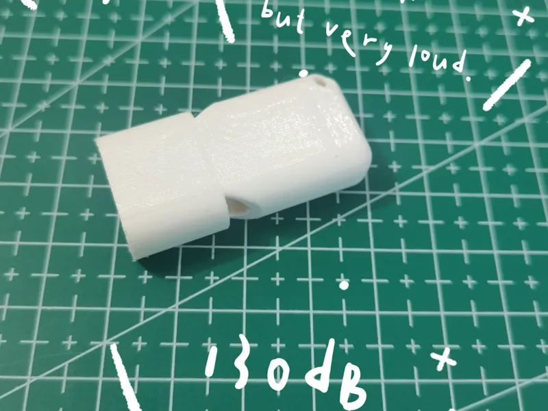 Super loud and rounded whistle