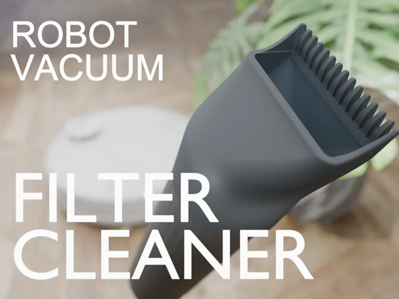 Robot Vaccum Filter Cleaner with Comb