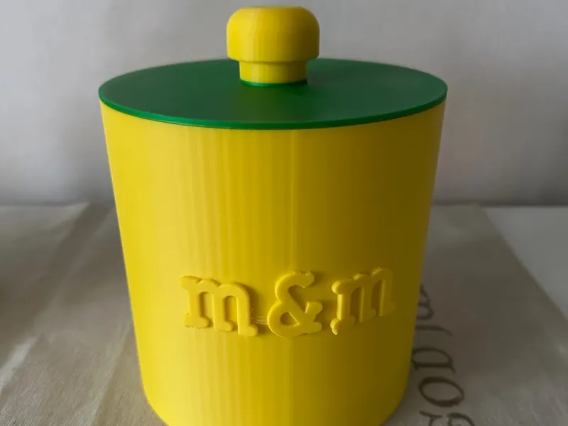 m&m bucket