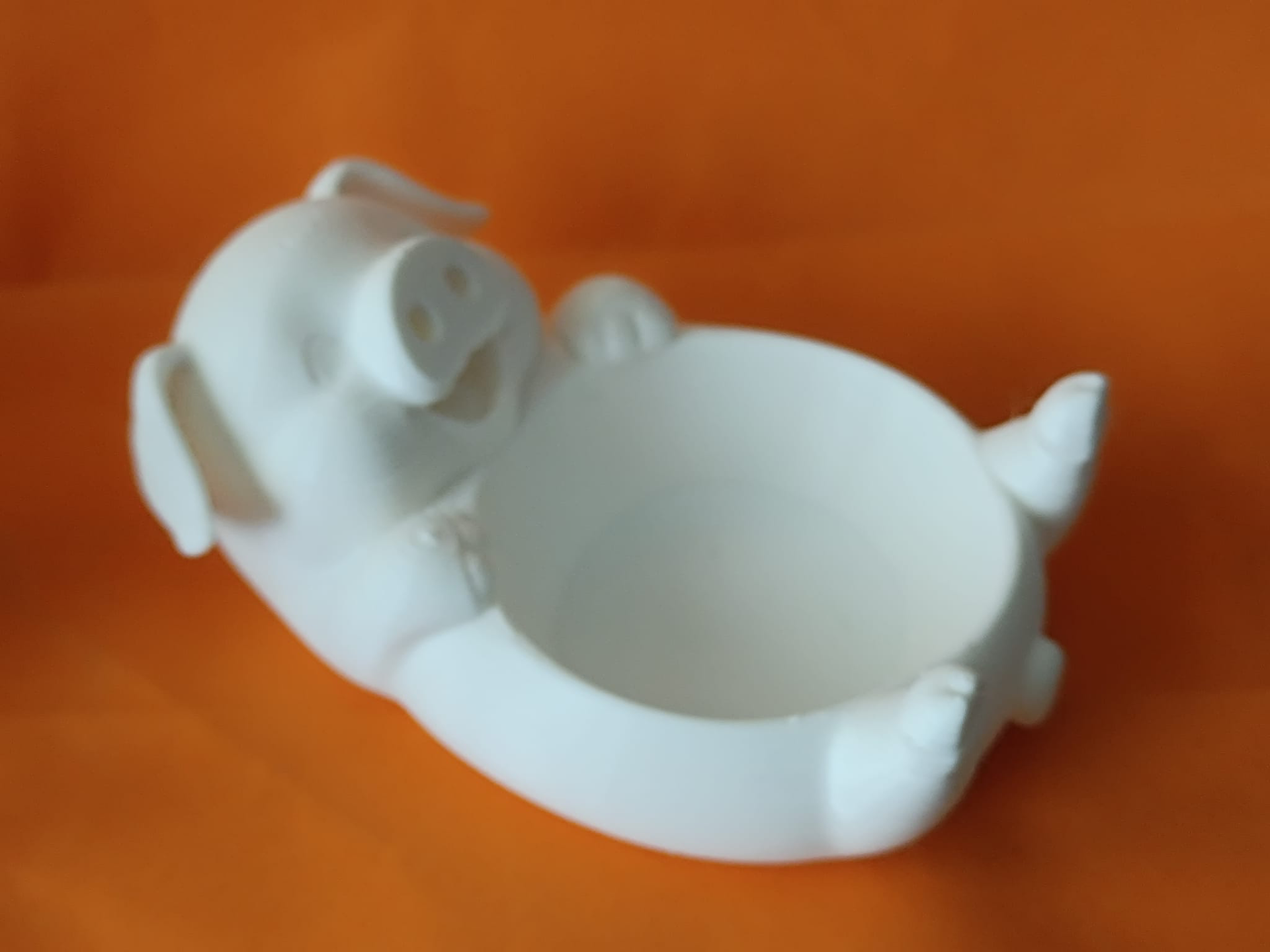pig-shaped bowl decoration tray pocket emptier