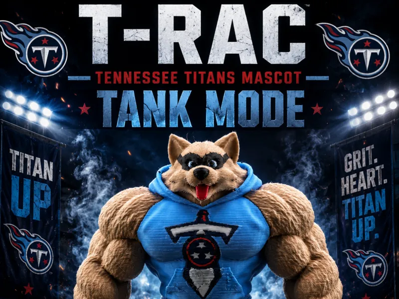 T-Rac – Tennessee Titans Mascot (Tank Mode)