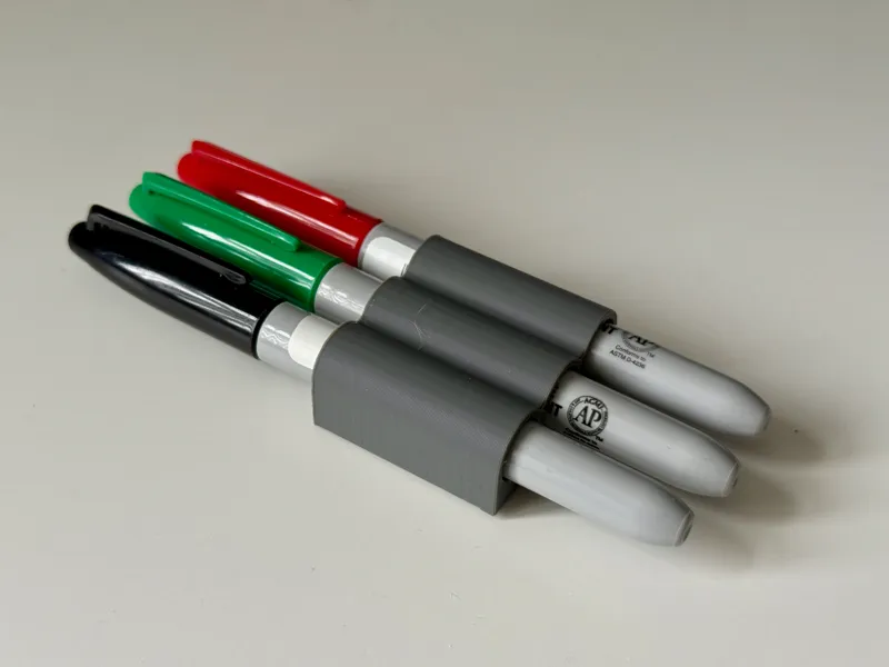 Sharpie Marker Fridge Holder (12x3mm Magnets)