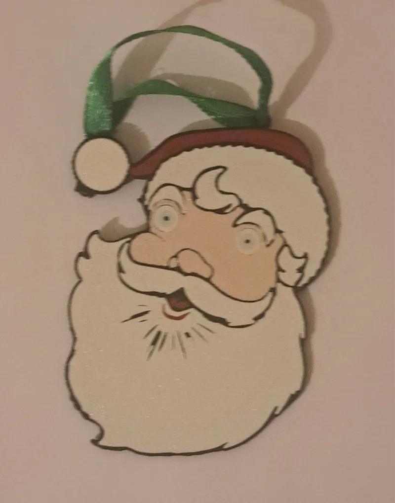 Ornamento decoração de natal (Pai natal)