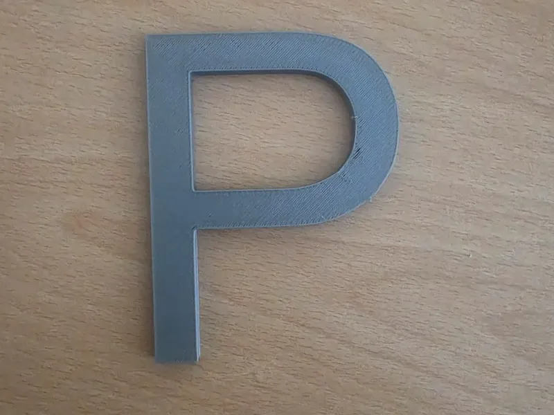 Buchstabe P 