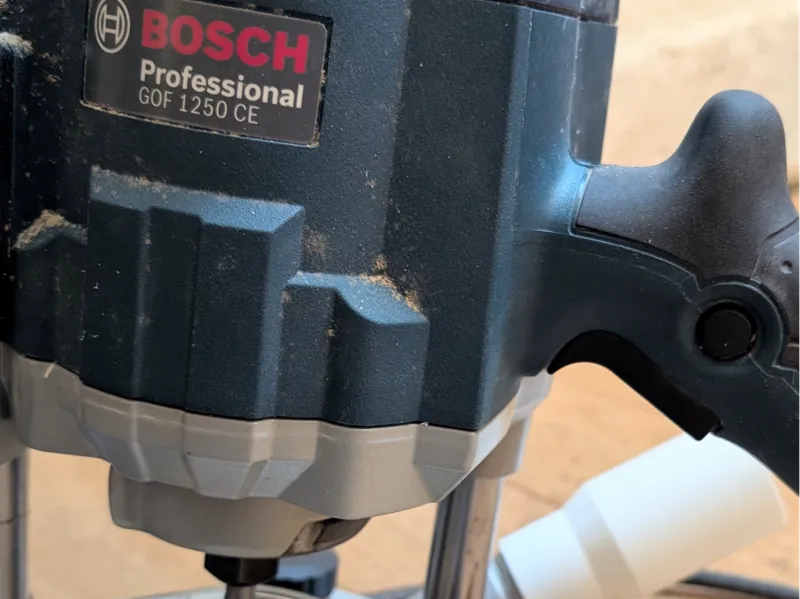 bosch router adapter for a karcher vacuum cleaner