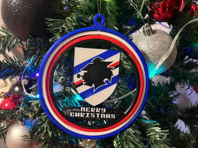 Christmas ornament Sampdoria