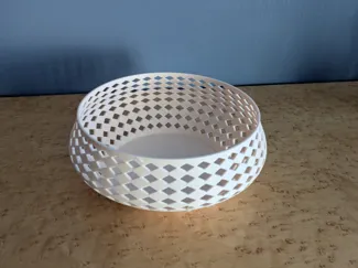 Diamantschüssel (parametrisch, supportfrei)
