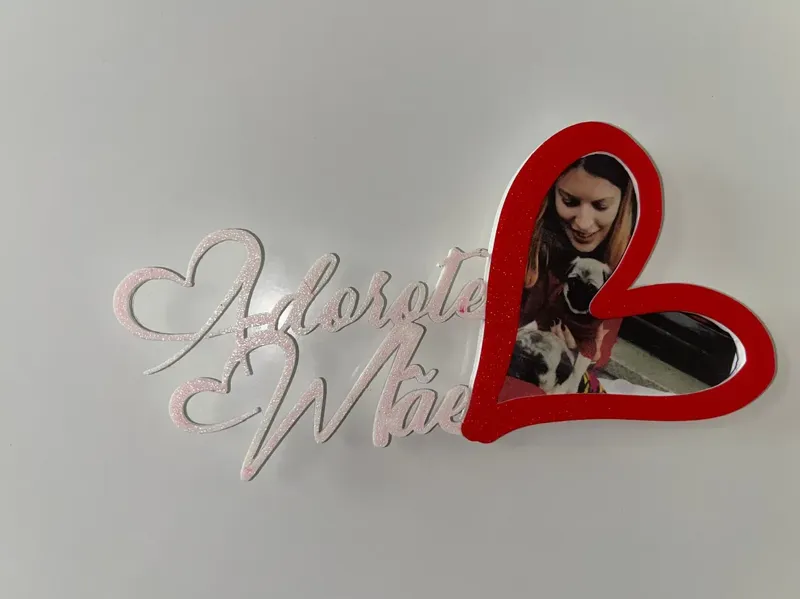 Moldura Iman Dia da Mãe / Mothers Day Frame