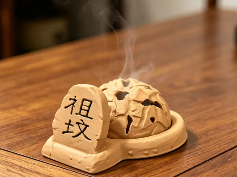 祖坟冒青烟香炉