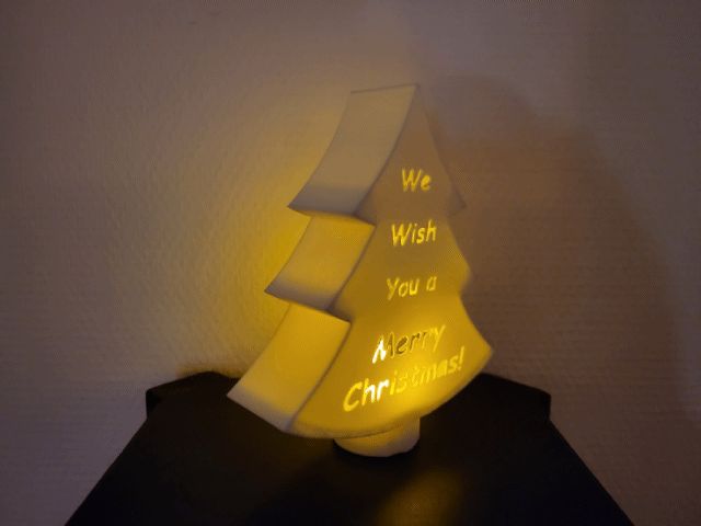 Christmas Tree with Led Tealight