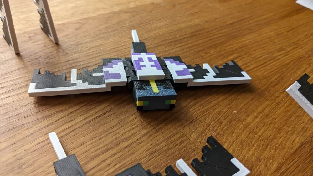 Minecraft Phantom Articulated by kirimba - MakerWorld