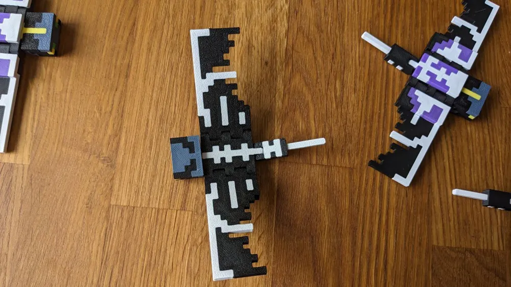 Minecraft Phantom Articulated by kirimba - MakerWorld