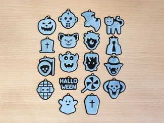 Halloween Keychains Set 1