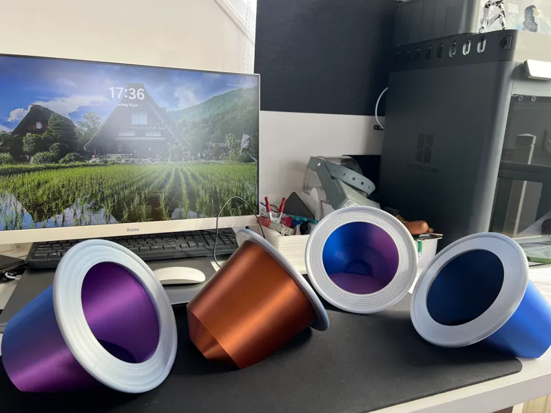 Nespresso cup holder