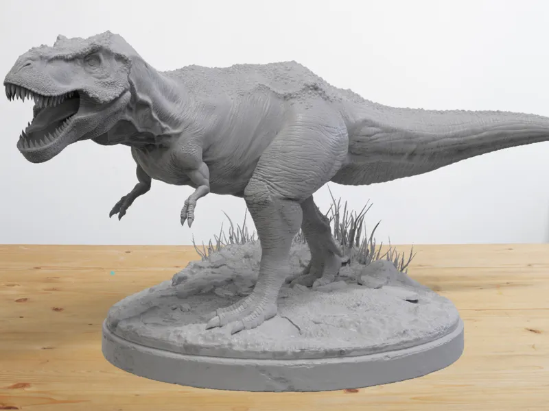 霸王龙(Tyrannosaurus)+底座