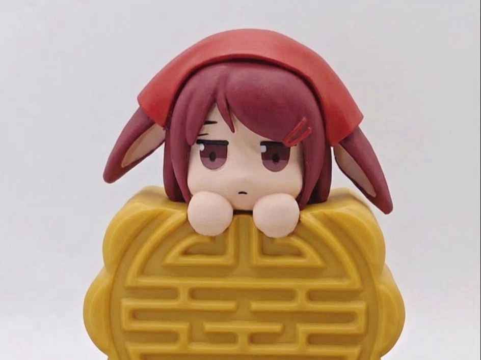 躲在超市後門OO的兩人 山田中秋節版(已分件) 3D model